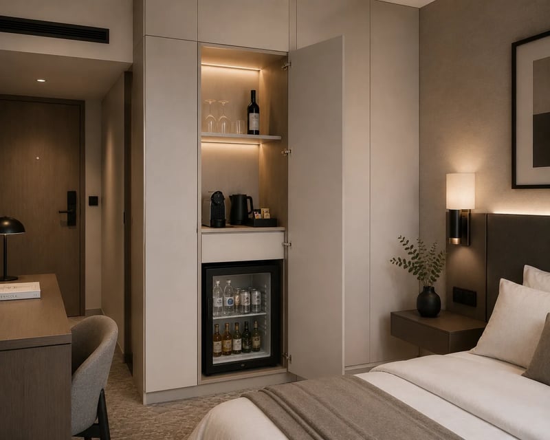 FRAMEO hotel minibar module