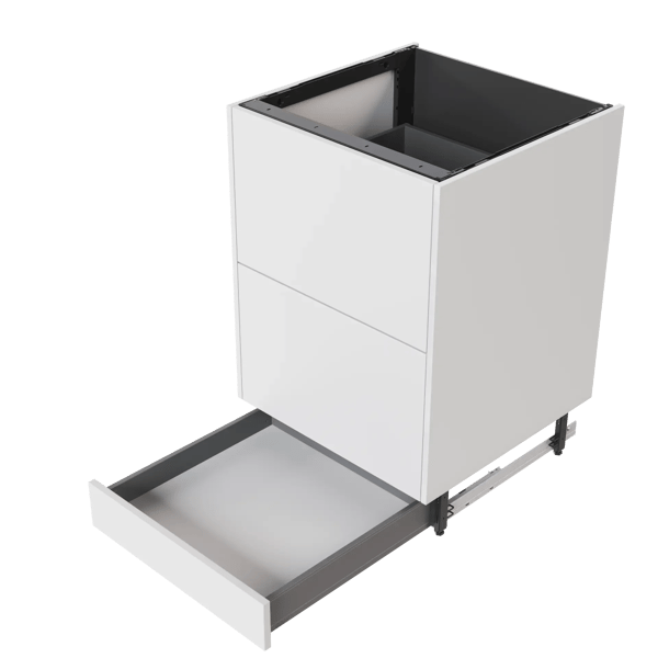 Cabinet with plinth drawer