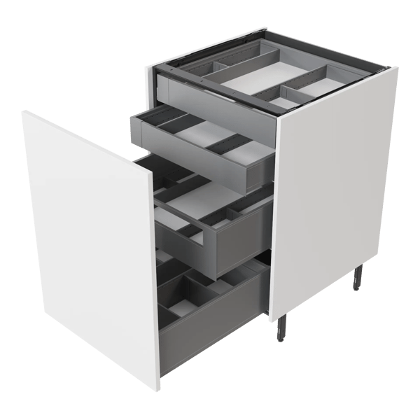 1 drawer with 3 inner drawers (equipped)