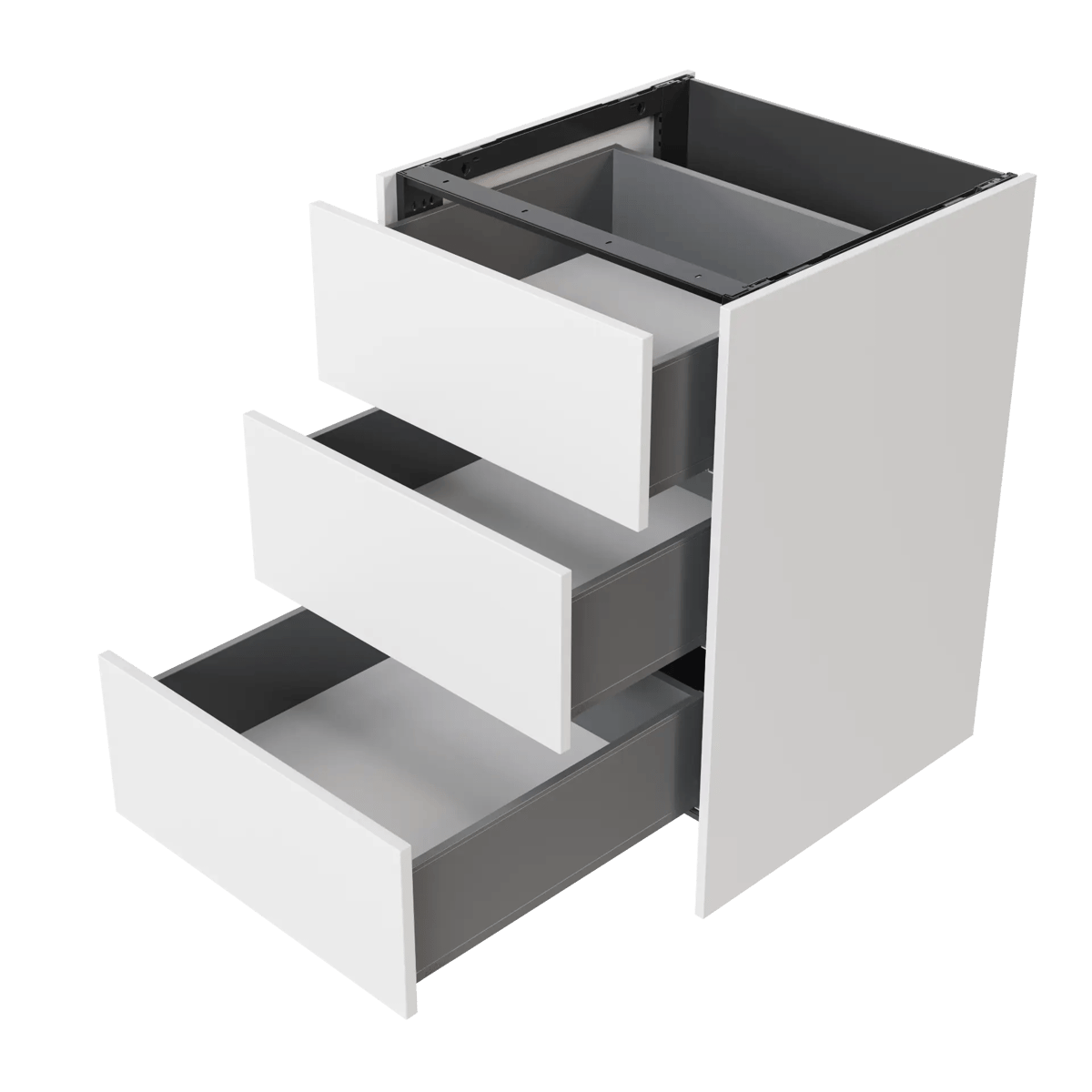 3 drawers