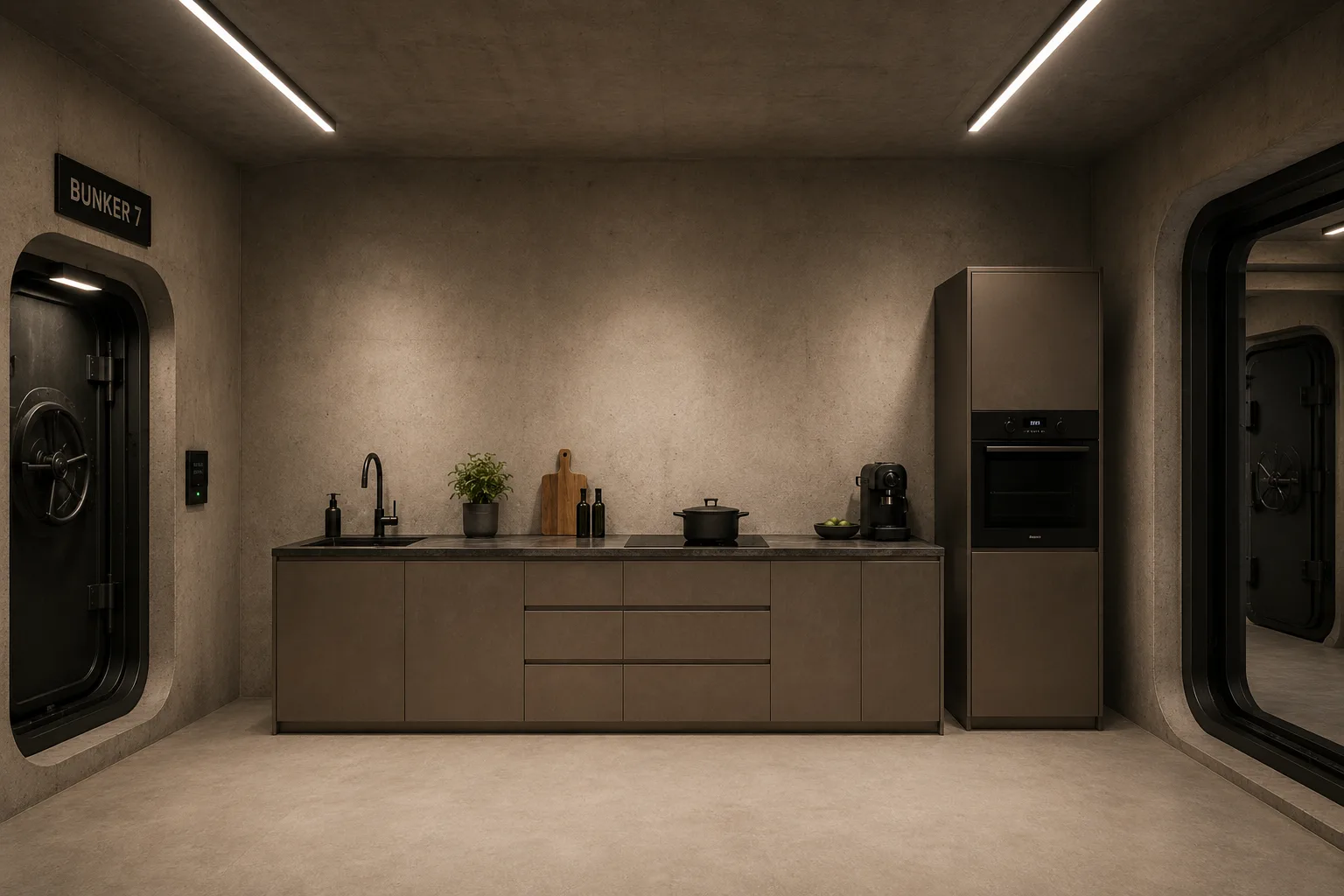 Remote outpost kitchen