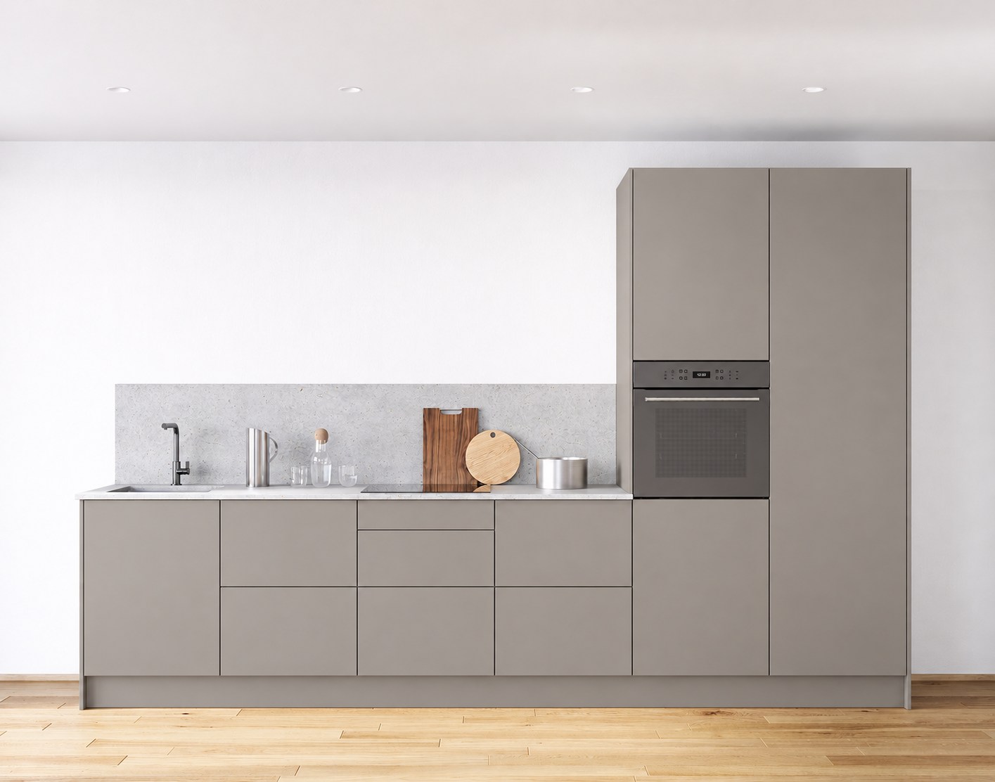 Fino Matt · Achatgrau matt AFP — Kitchen run