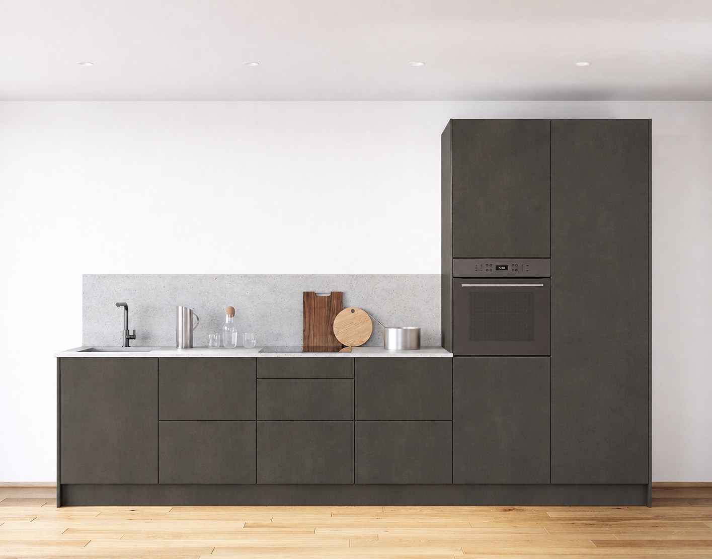 Targa · Stahl dunkel Nachbildung — Kitchen run